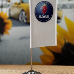 Saab Tischfahne