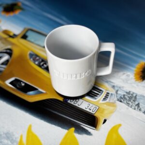 Saab Turbo Tasse "Black"