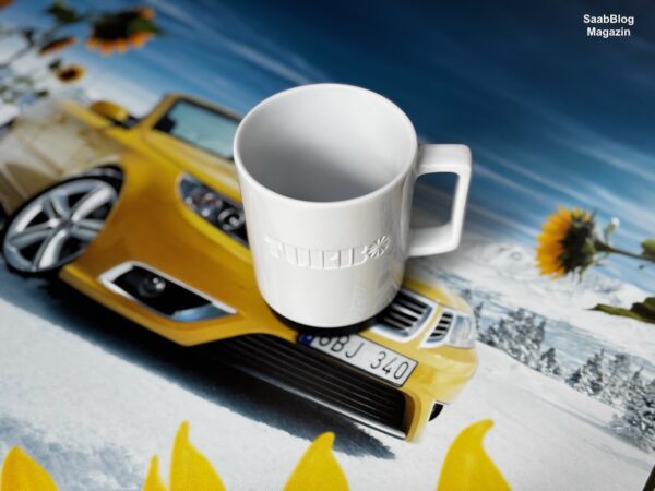 Saab Turbo Tasse "Black"