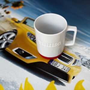 Saab Turbo Tasse "Laser Red"