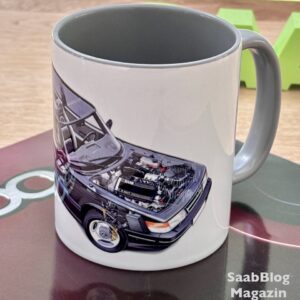 Saab 900 Turbo X-Ray Tasse